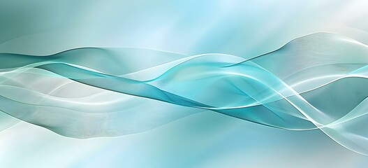 Naklejka premium abstract blue waves