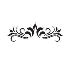 Fototapeta premium Retro Floral Ornamental Graphic design