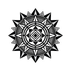 a compass vector illustration