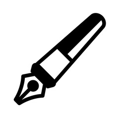 pen drawing solid icon