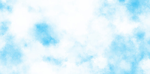 Abstract natural and shiny beautiful light blue cloudy sky, light sky or ocean blue watercolor abstract background, natural cloudy watercolor abstract painting background.