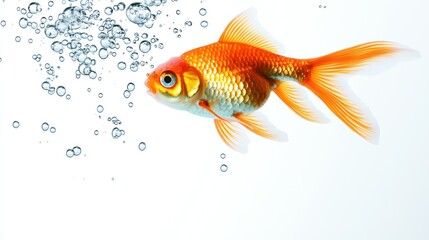 Goldfish and Bubbles