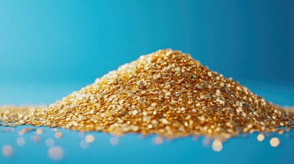 Gold Glitter Pile