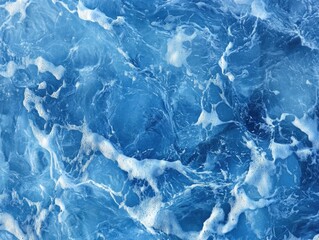 Obraz premium Blue Ocean Waves