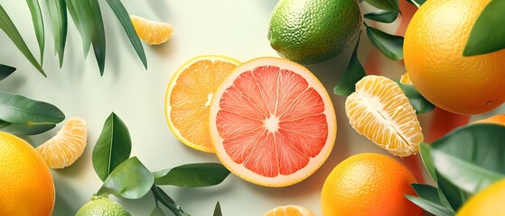 Citrus fruit display sunlit kitchen food photography vibrant setting aesthetic focus on freshness
