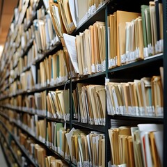 Obraz premium Compliance Focused Document Management Solutions Showcase Regulatory Policies and Retention Checks