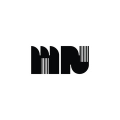 MN monogram logo design letter text name symbol monochrome logotype alphabet character simple logo