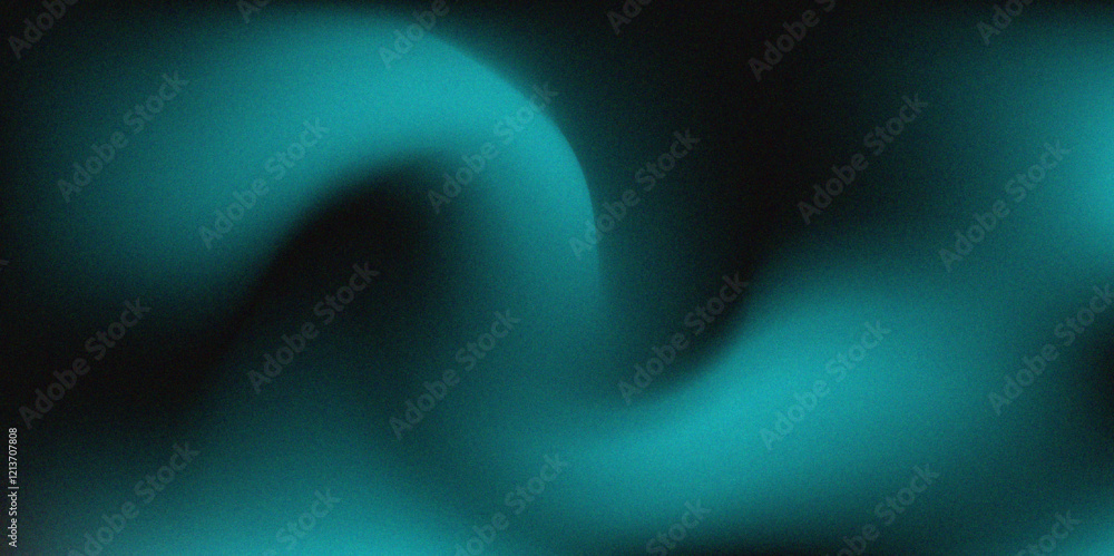 Aufkleber abstract blue and black gradient background featuring a subtle grainy texture. ombre gradient noise 