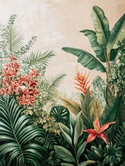Tropical Wall Decoration