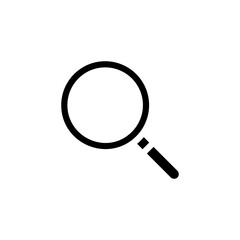 magnifying glass icon vector template design