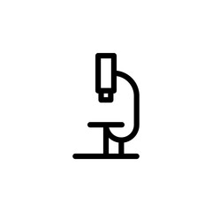 microscope icon vector template design