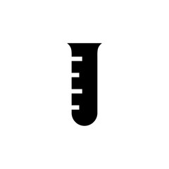 test tube icon vector template