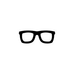 glasses icon vector template design