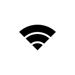 WiFi signal icon vector template