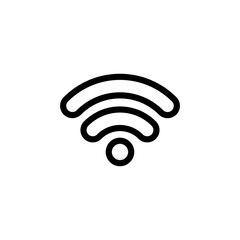 WiFi signal icon vector template