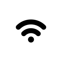 WiFi signal icon vector template
