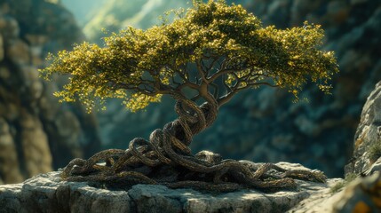 the tree by adding more branches and leaves, maintaining the realistic style and precise design of the original photo.