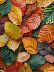 Obraz premium Close-up of leaf bunch,