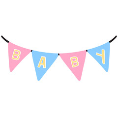 Baby flag banner