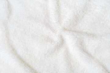 White Terry Background with Text Space