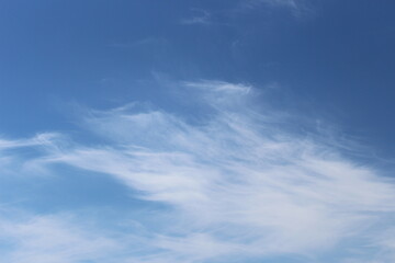 blue sky with clouds
