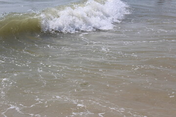 Fototapeta premium waves on the beach