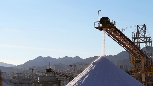 Industrial and commercially effective extraction, production or manufacturing of sea mineral salts from waters of the Aqaba gulf of Red Sea. Here the salinity of seawaters is the highest in the world
