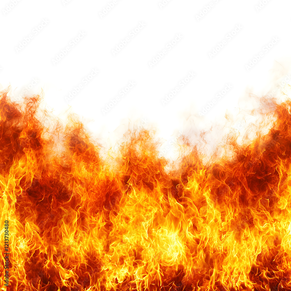 Poster intense fire eruption urban setting visual content dramatic environment close-up view element of dan