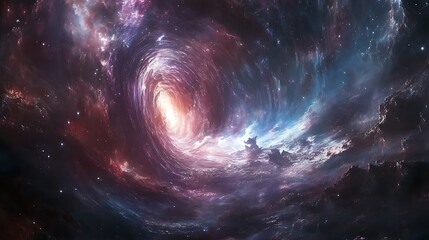 Hyperspace Tunnel: A Journey Through Cosmic Rays