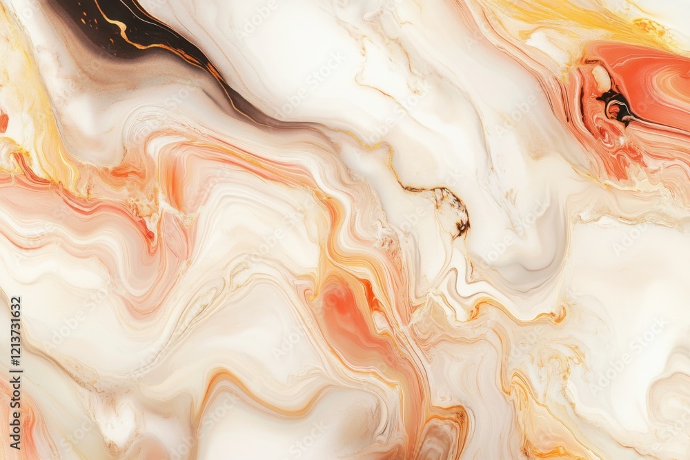 Poster elegant marble texture showcasing intricate patterns and soft lighting for a modern, artistic ambian