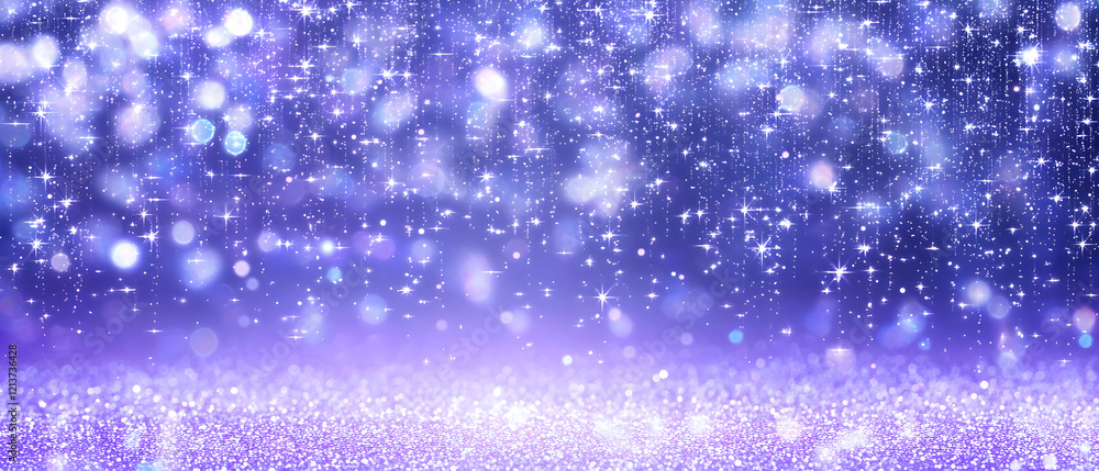 Poster sparkling purple background abstract design digital art colorful bokeh vibrant atmosphere enchanting