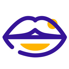 New beauty makeup in spring icon pack