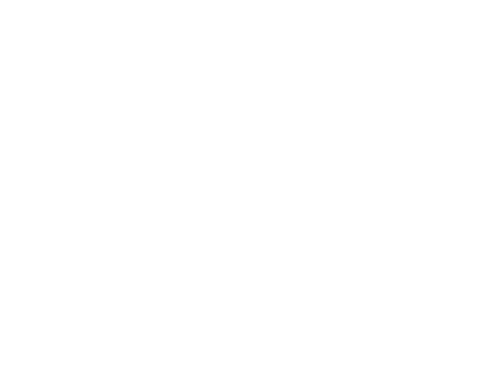 Silhouette of a Dog Face in white