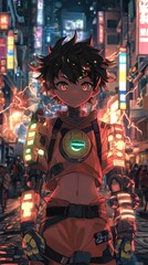 Cyberpunk City: Youthful Power