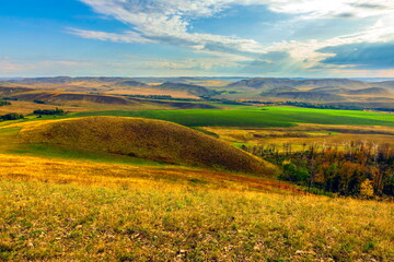 Karamurun-tau is a picturesque mountain range of the Orenburg region.