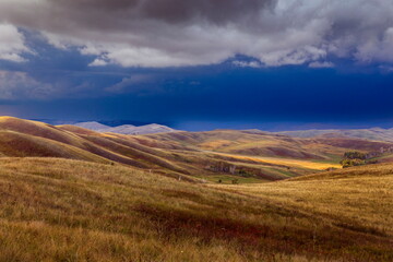 Karamurun-tau is a picturesque mountain range of the Orenburg region.