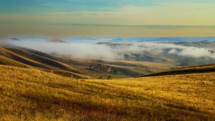 Karamurun-tau is a picturesque mountain range of the Orenburg region.