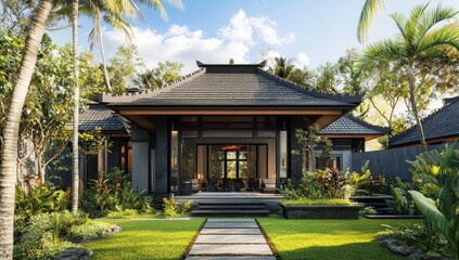 Luxurious Tropical Villa: Modern Asian Architecture