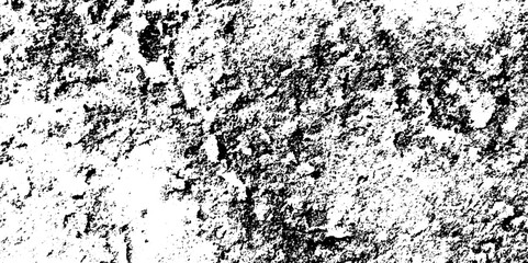 Vector grunge dirty scratch overlay dirt rough white and black particle damaged wall vector messy concrete cracked texture background.