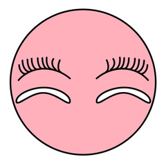 New beauty series in spring colored icon pack