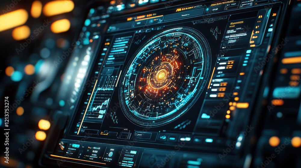 Poster Advanced Interface Design A Futuristic Overview