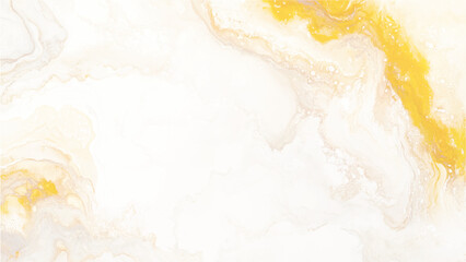 Yellow and white marble background. Luxury Acrylic Pour Color Liquid abstract surfaces texture, Multicolored pastel abstract background. Gentle tones paper texture. 