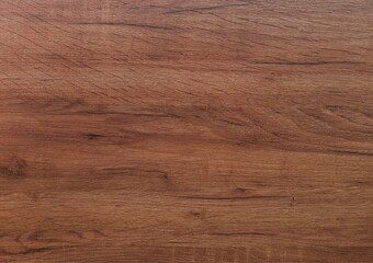 Fototapeta premium Dark brown plank background. Dark brown wood