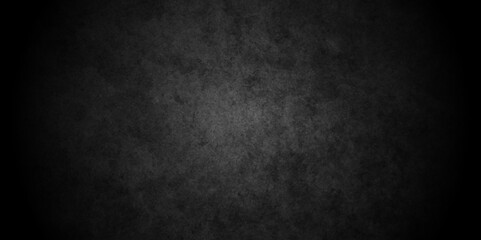 Abstract dark black grunge wall texture limestone subtle veins empty rock aged closeup rustic urban studio retro concrete rough vintage backdrop background.