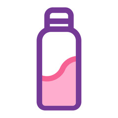 New in spring - Beauty series cosmetic purple icon pack