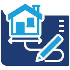 Technical Drawing Icon