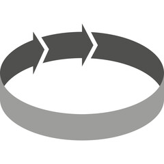 Simple vector icon arrow