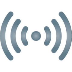 Simple vector icon wi fi
