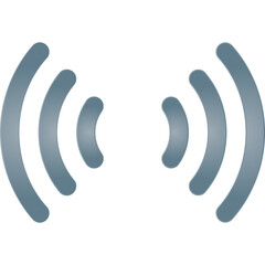Simple vector icon wi fi