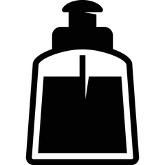 Obraz premium Simple vector icon liquid soap